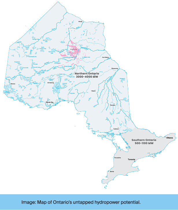 Map_of_Ontarios_untapped_hydropower_potential Image: Map of Ontario’s untapped hydropower potential.